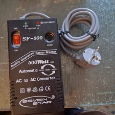 Seven Star SF-500 Transformer 500W Step Up & Down *damaged 
