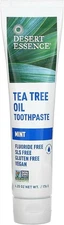 *Desert Essence Tea Tree Oil Toothpaste, 6.25 oz, Mint Flavor