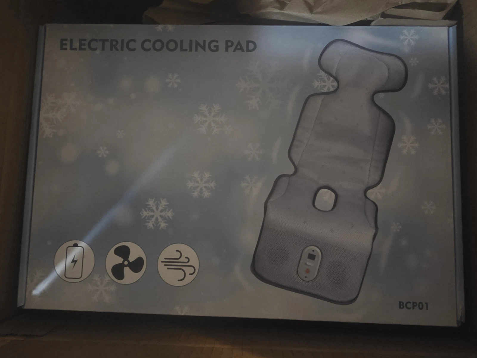 Baby Stroller Cooling Pad,Car Seat Cooler with 2 Built-in Blower Fan 10h max