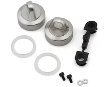 Mugen Seiki MBX8 Aluminum Emulsion Damper Shock Caps (2) [MUGE2572B]