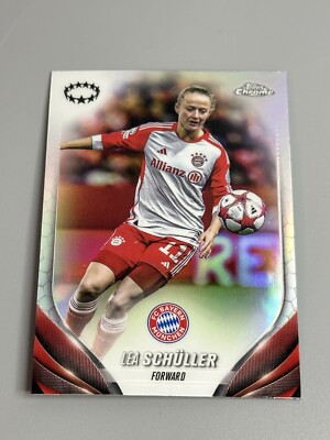 Lea Schuller 2023-24 Topps Chrome Women s UEFA CL Refractor #93 Bayern Munich
