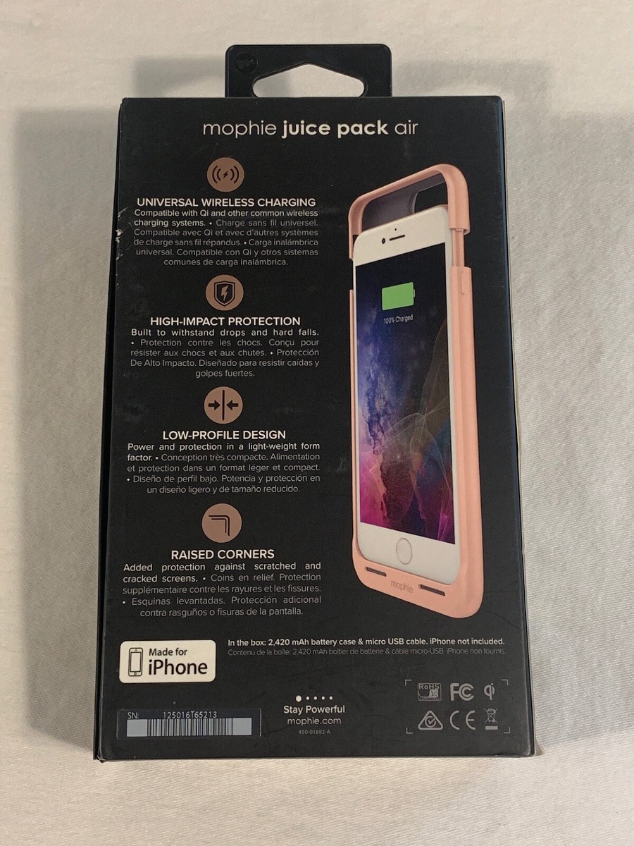 MOPHIE JUICE PACK AIR PROTECTIVE BATTERY CASE FOR IPHONE 7 PLUS | eBay