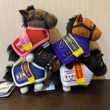 Thoroughbred Collection Horse Clothes Mascot BC2 set of 4 SK JAPAN Japan NEW