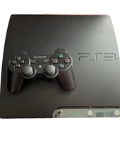 Sony PlayStation 3 PS3 Slim 120GB Console With Controller & Cords Tested