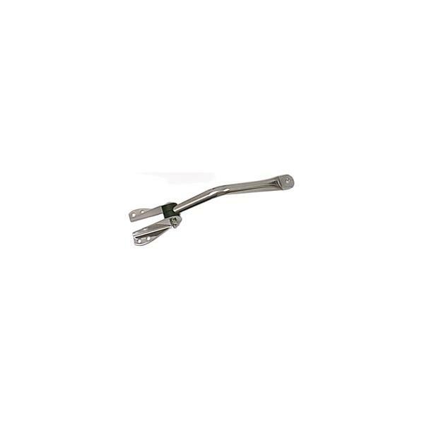 Bras de rétroviseur droit en inox pour Jeep CJ5 CJ7 1955-1986