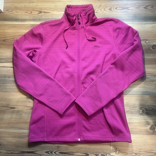The North Face Fleece Jacket Zip Up Pink Women's Size Large