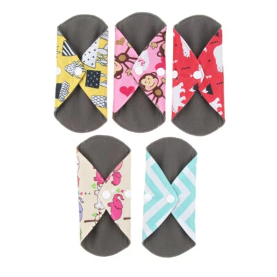 MAGIDEAL 5 Stücke Waschbare Stoffbinden Slipeinlage Damenbindens