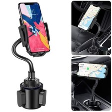 Car Cup Holder Phone Mount Adjustable Gooseneck for Universal Cell Phones
