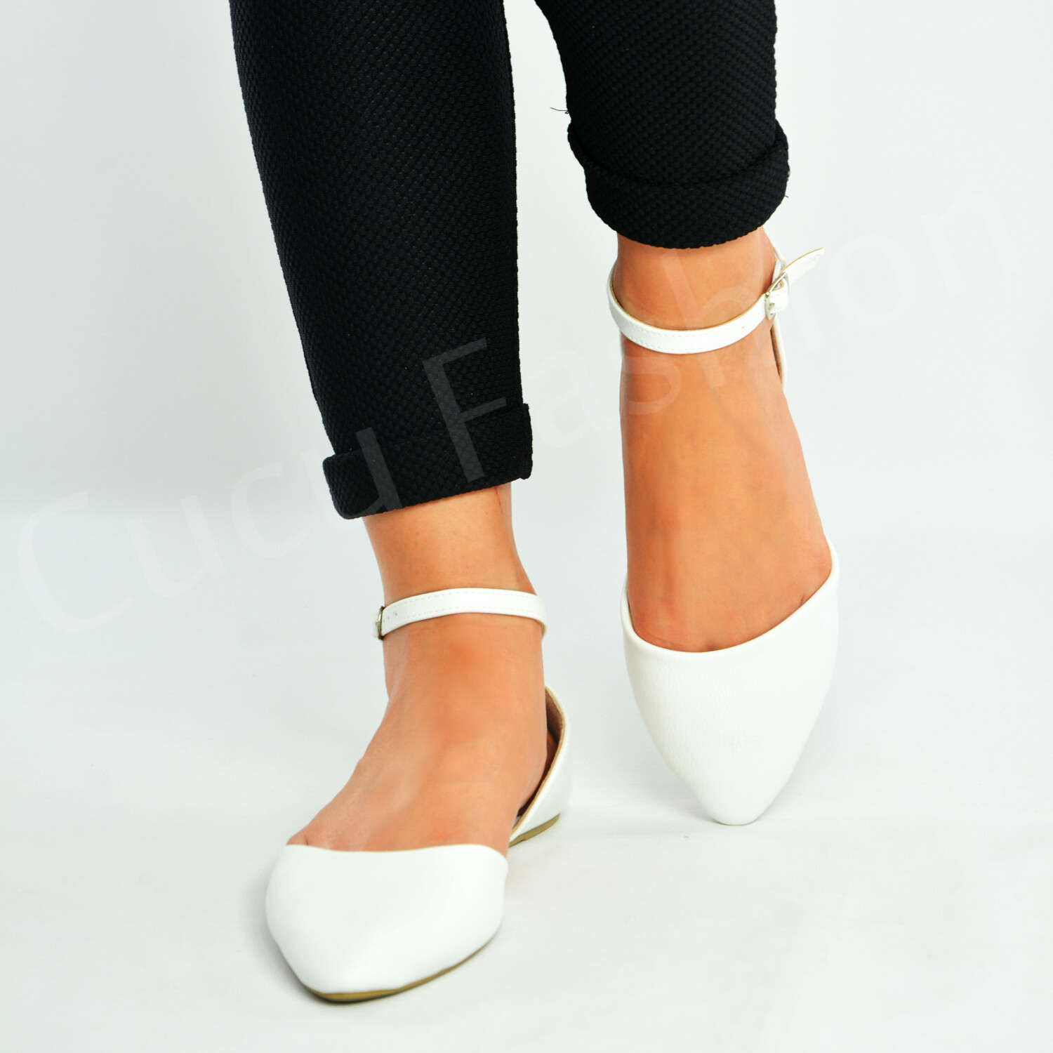 Womens Ladies Ankle Strap Flat Ballerinas Dolly Court Pumps Casual Summer  Shoes | eBay