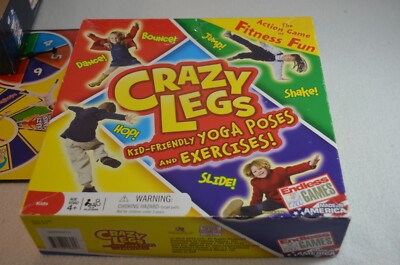 Crazy Leg Board Game 2013 Endless Games Ages 4- Up 2-4 Players Complete