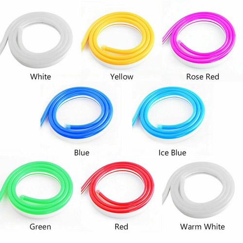 12V Flexible LED Strip Waterproof Sign Neon Lights Silicone Tube 1M 5M or 50M - Picture 4 of 21