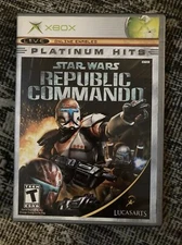 Star Wars Republic Commando Xbox Disc, Manual And Case