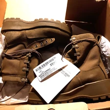 NEW/tags USGI ALTAMA Army Combat Boots COYOTE BROWN Temperate Weather 3.5 R