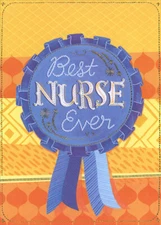 Designer Greetings Best Nurse Ever Ribbon Nurses Day Card