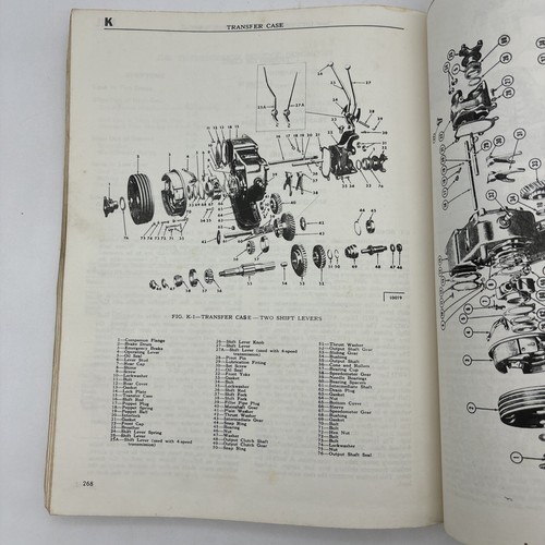 Jeep Universal Series Service Manual SM-1046 CJ-3B CJ-5A CJ-5 CJ-6 DJ-5 DJ-6 - Picture 9 of 10