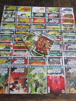 DC 2016 GREEN ARROW Comic Book Issues #1-50 Complete 5th Series Set Both Annuals