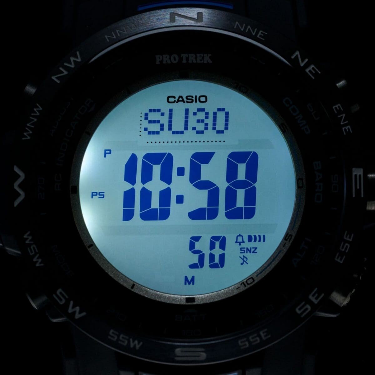 CASIO PRO TREK Mens Watch PRW-35Y-2JF Camp Climbing Hiking NAVY