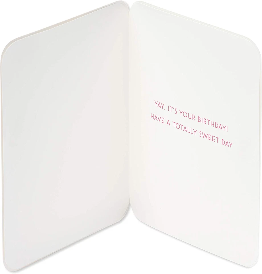 Tarjeta de cumpleaños de papiro (día totalmente dulce) Foto 2 de 4