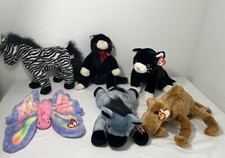 Ty Beanie Original Buddy , Classic Rare Vintage Lot of 6