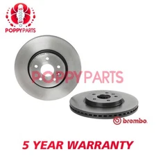 Fits Vauxhall Mokka 2012- + Other Models Brake Disc Front Poppy