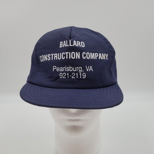 Gorra de camionero vintage Ballard Construction Company Pearisburg VA Snapback EE. UU. - Imagen 3 de 11