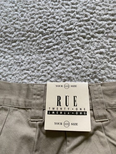 Pantalones Cortos Rue 21 Sarga Beige Juvenil Talla 11/12 - Imagen 9 de 9