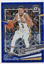 CJ McCOLLUM 2023-24 Donruss Optic Blue Velocity Prizm #105 New Orleans Pelicans