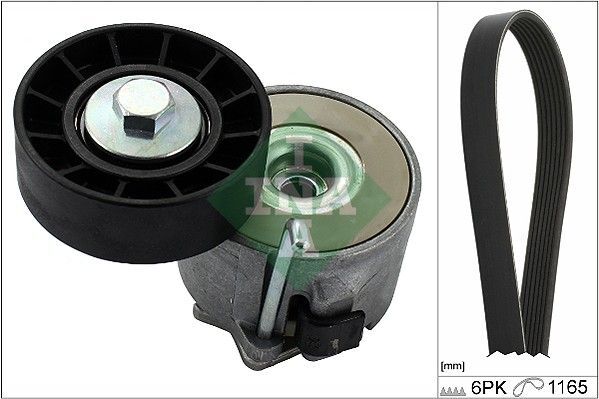 INA 529 0267 10 Keilrippenriemensatz FüR CitroËN Fiat Peugeot-image