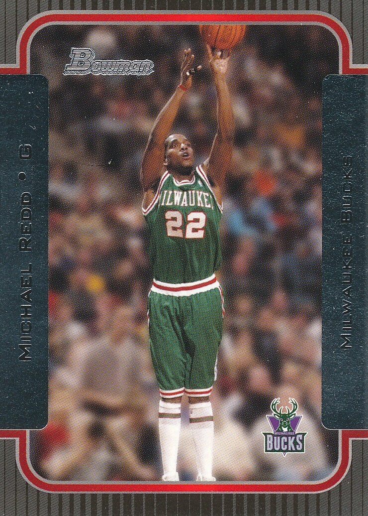 Michael Redd 2003-04 Bowman #35 Milwaukee Bucks Basketball Card