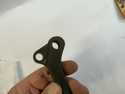 Harley NOS Knucklehead 374-42 palanca de control manual freno - Imagen 4 de 6