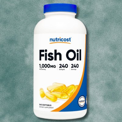 Nutricost High Quality Fish Oil 1000mg (560mg of Omega-3), 240 Softgels