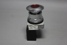 SIEMENS RED ILLUMINATED MUSHROOM HEAD PUSH PULL BUTTON 52PP2M2 W/52AAIM2