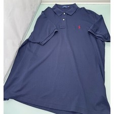 Polo Ralph Lauren Men Polo Shirt Short Sleeve Golf Blue 2XB Big