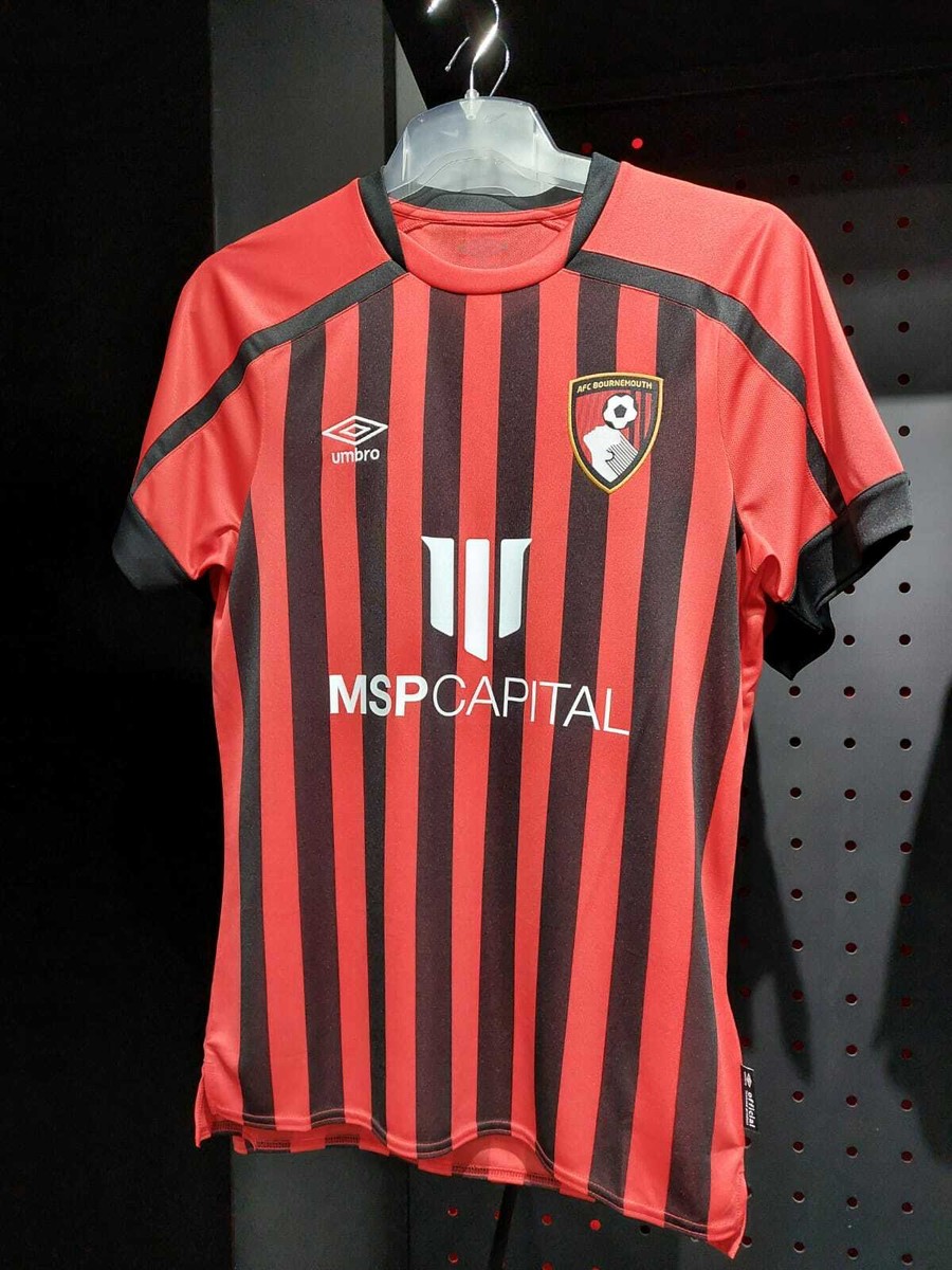 Bournemouth FC Home Football Soccer Shirt Jersey 21/22, BNWT