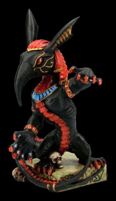 Seth Figur by Stanley Morrison - Ägypten Gottheit Fantasy Dekostatue