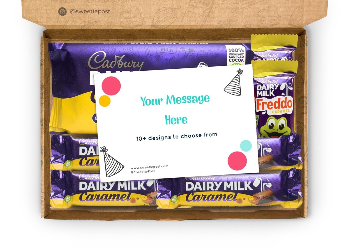 Cadbury Caramel Gift Box | Carmel Letterbox Gift Hamper | Caramel