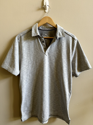 Tommy Bahama IslandZone Polo Golf size L - Heather Gray - Excellent Condition - Picture 2 of 6