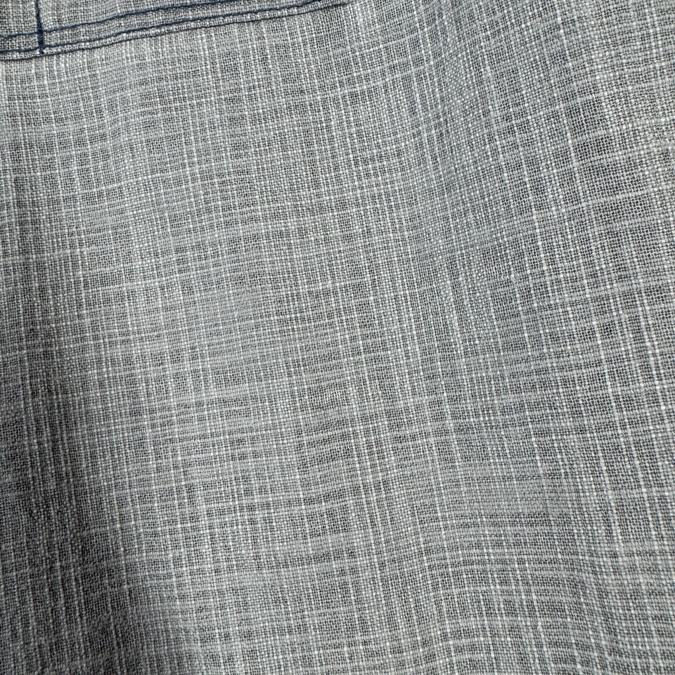 The Territory Ahead Button Down Shirt Mens 2XL XXL Light Gray Textured - Image 3 of 4