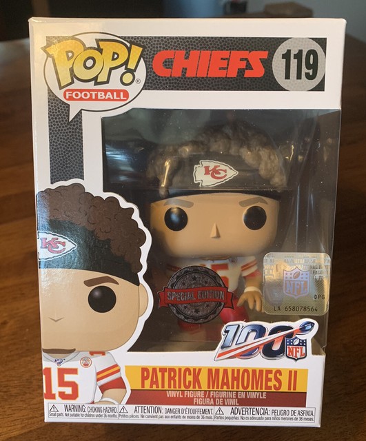 patrick mahomes white jersey funko pop