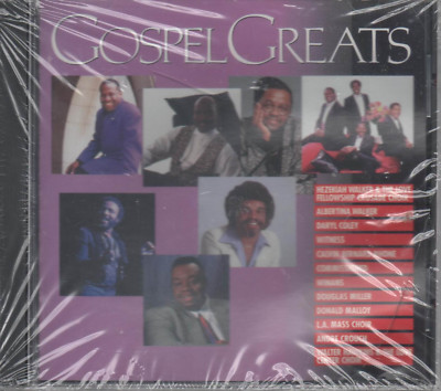 Gospel Greats CD NEU Albertina Walker Daryl Coley Witness Calvin Bernard Rhone