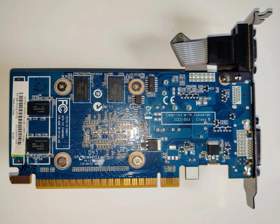 ZOTAC GeForce GT 430 (Fermi) 1GB DDR3 PCI Express 2.0 x16 Low Profile GPU - Image 3 of 3