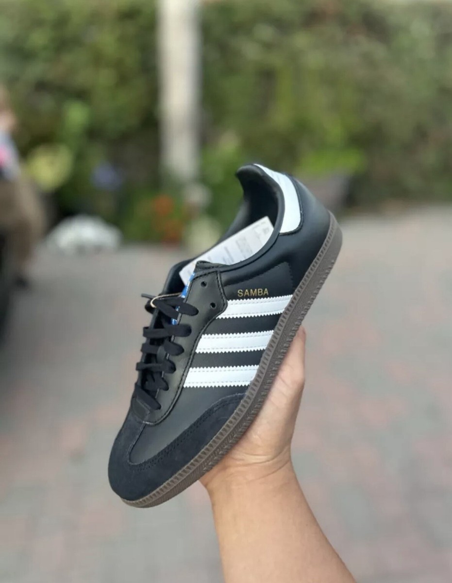 靴 adidas samba OG24.5cm Adidas Samba OG Men's Shoes Cloud White/Collegiate Green