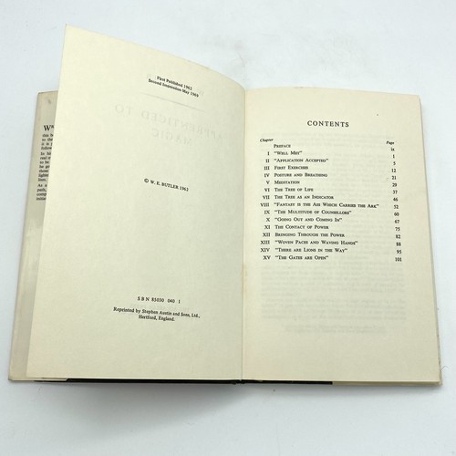 Apprenticed To Magic Magic von W E Butler Aquarian Press 1969 Okkult Hardcover - Bild 12 von 16