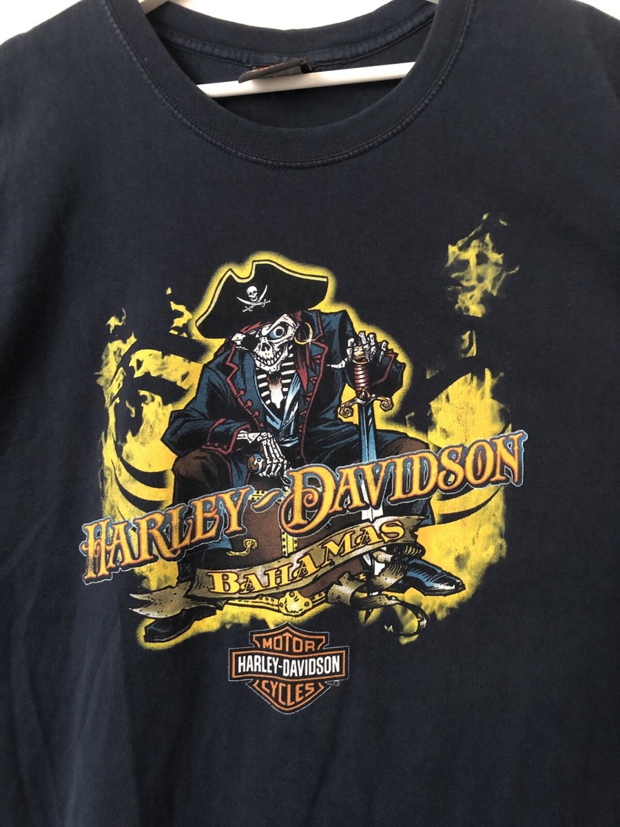 【きゆう】Harley-Davidson Bahamas 長袖シャツ Vintage Harley Davidson Bahamas Long Sleeve Shirt XL – Queen