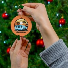 Camper Christmas Ornament RV