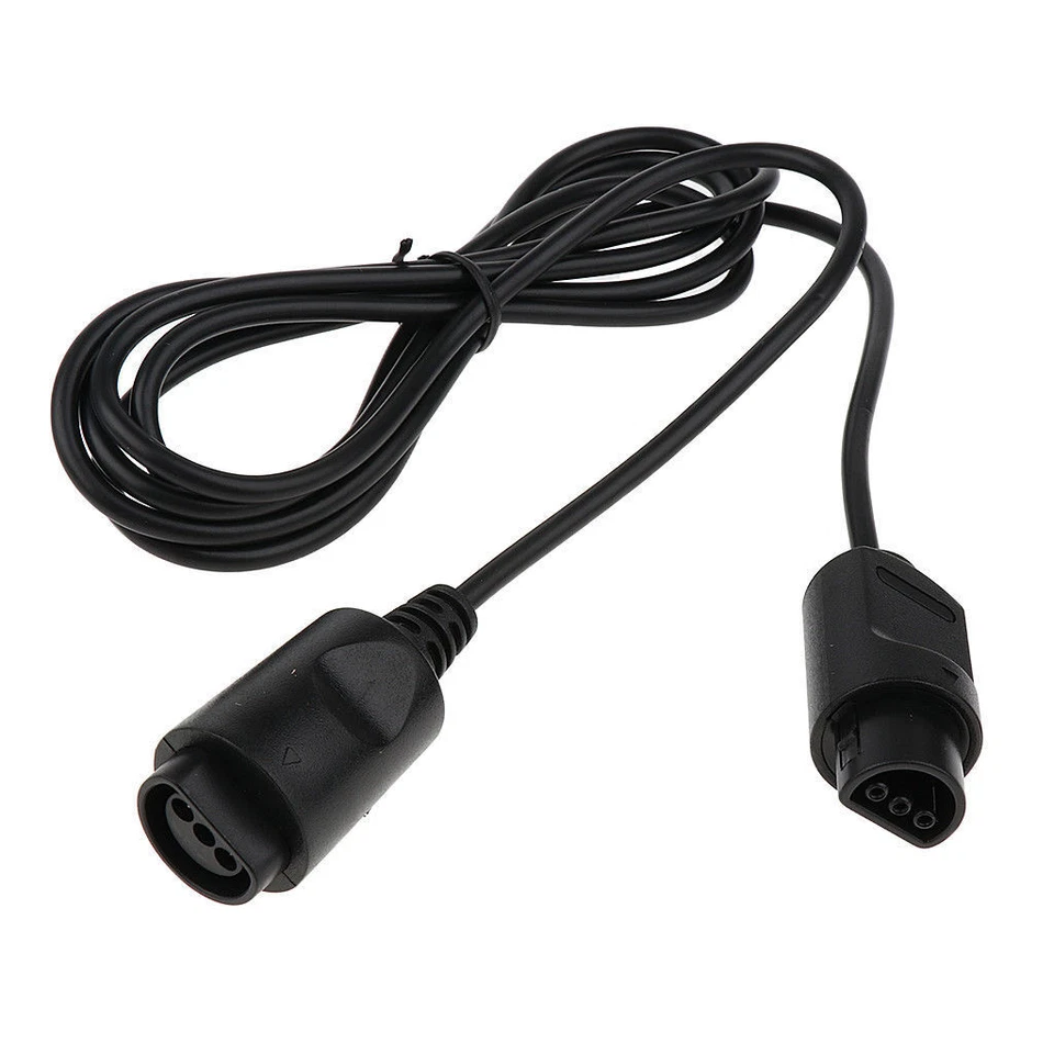 2x 1.8m Extension Cable Cord For Nintendo 64 N64 Controller Control Joystick - image 2 of 4