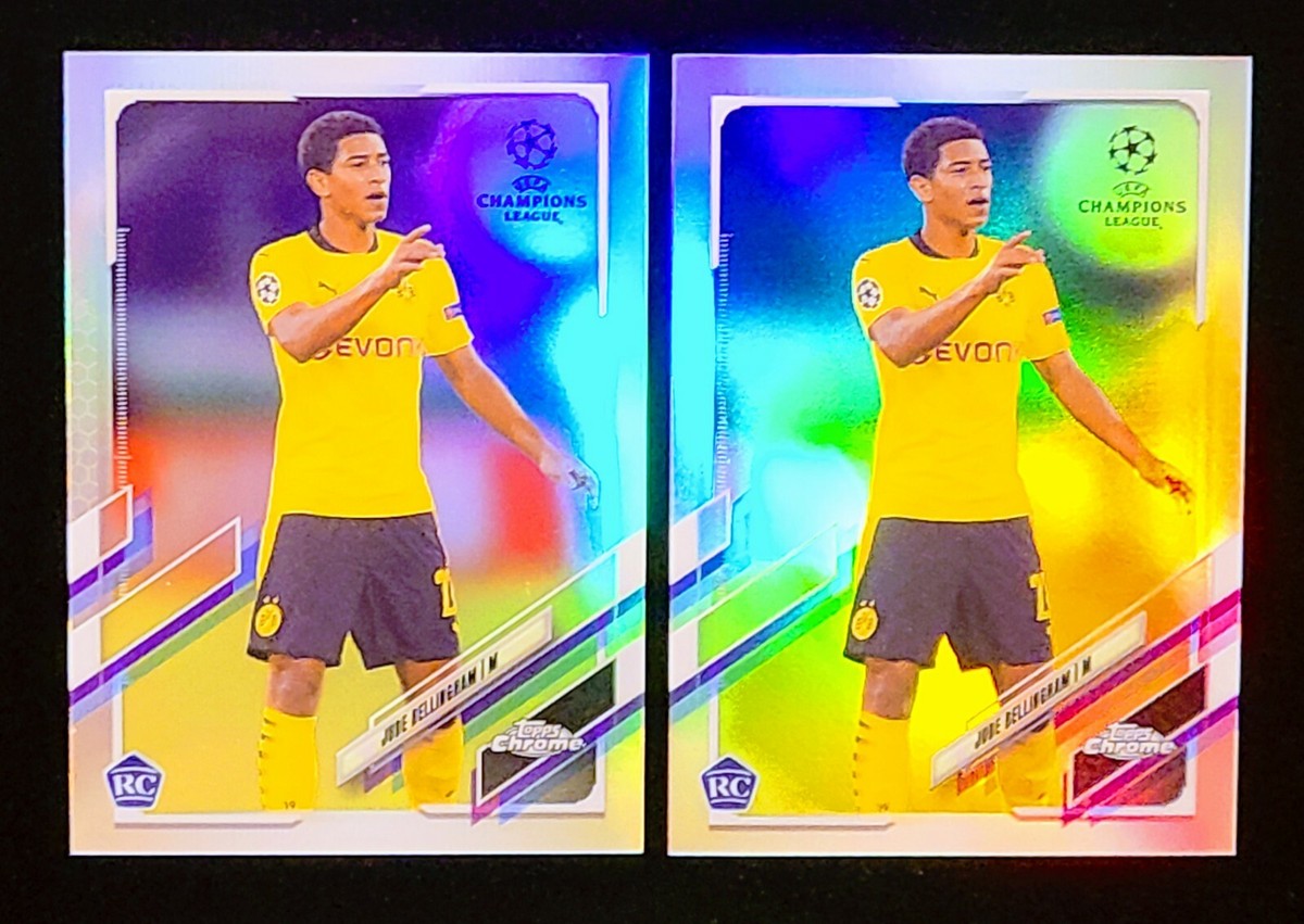その他 2020 21 topps chrome Bellingham psa9 2) 2020-21 Topps Chrome Jude Bellingham VARIATION REFRACTOR SSP RC