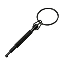 Cobra Handcuff Key Rotating Black Stainless Police Quality KEYROTATE Split Ring