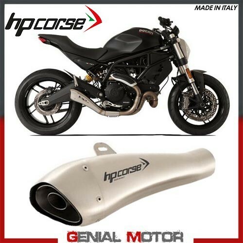 Tubo De Escape Hp Corse Hydroform Satin Ducati Monster 797 2019 19 - Imagen 1 de 5