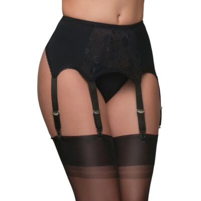 Nylon Dreams 6 Strap Lace Front Garter Belt, Vintage Style Suspender Belt | eBay Nylon Dreams 6 Strap Lace Front Garter Belt, Vintage Style Suspender Belt | eBay